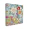 Stupell Industries Abstract Floral Hummingbird Canvas Wall Art